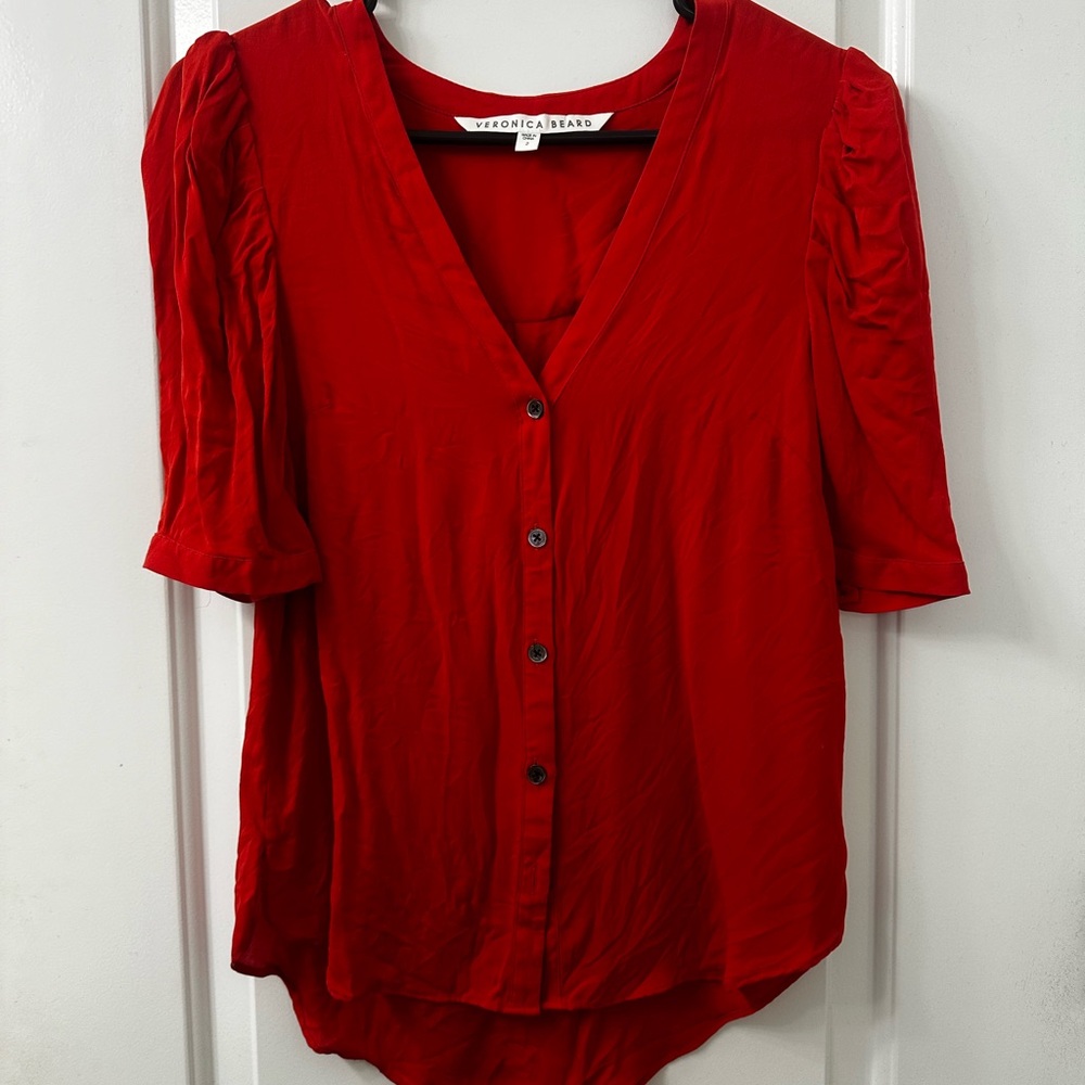 Veronica Beard 100% silk top